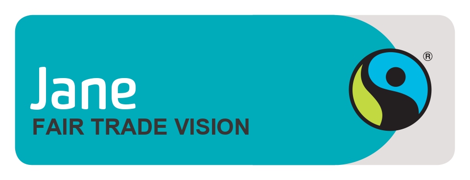 7626 Fair Trade Vision White DCS Domed - Pin