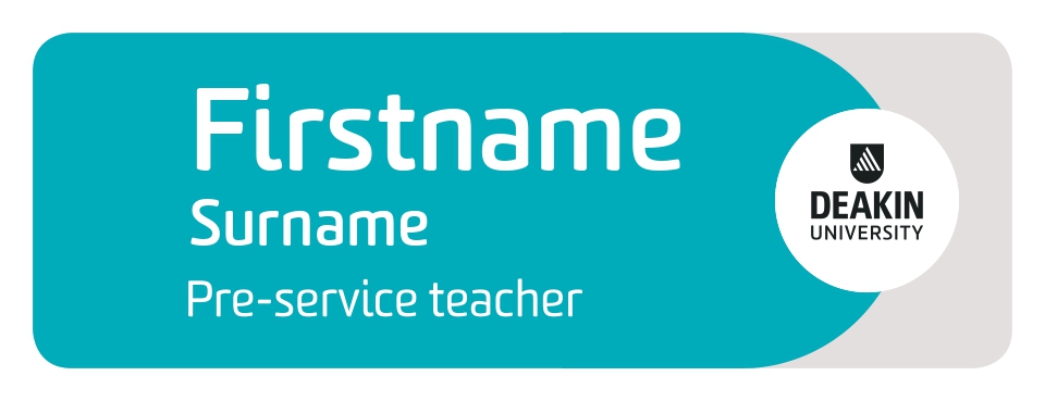 7626 Pre Service Teachers White DCS Domed - Pin