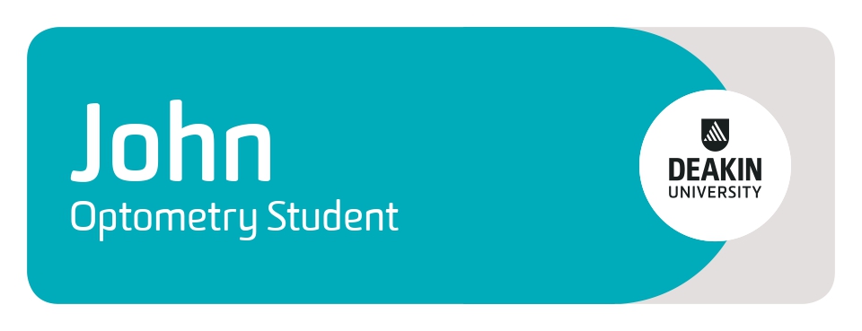 7626 Optometry Student White DCS Domed - Pin